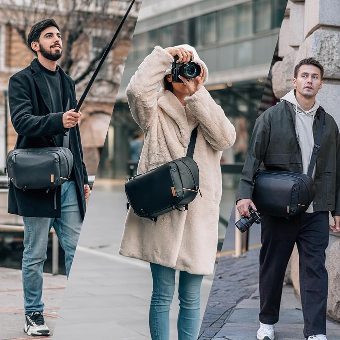 PGYTECH OneGo Solo V2 Camera Sling Bag, 6L Crossbody Camera Bag - Image 7
