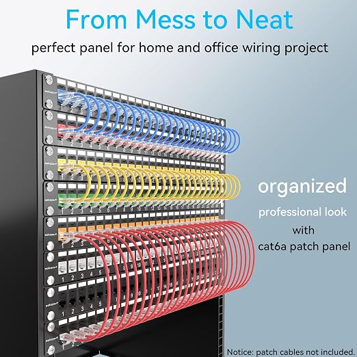Sokqovt Patch Panel 24 Port Cat6 - Image 4