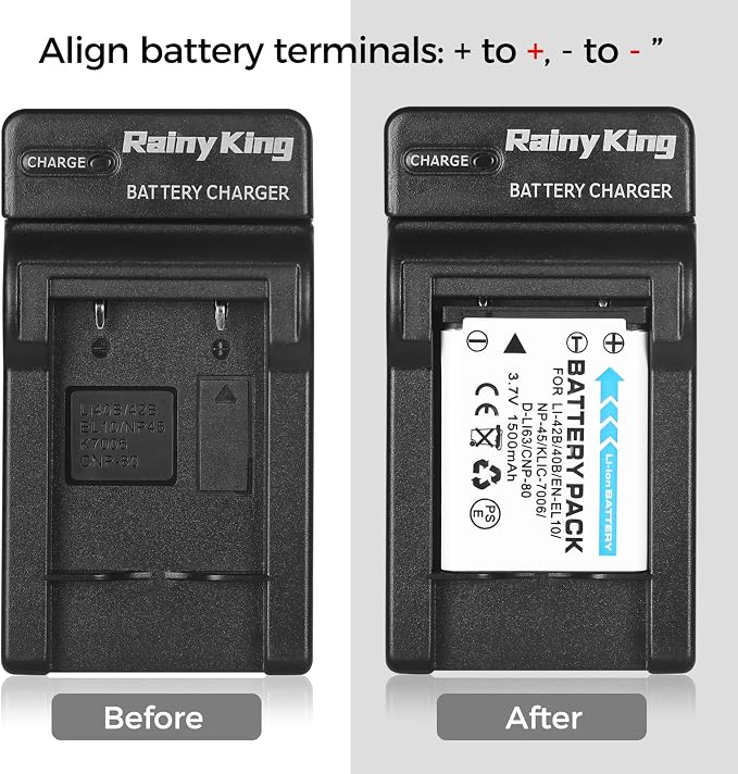 LI-40B LI-42B LI-40C Camera Battery Charger - Image 6