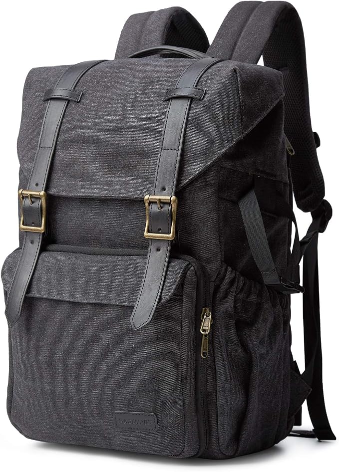 BAGSMART Camera Backpack, Large DSLR/SLR Waterproof Photography Bag Fit up to by BAGSMART