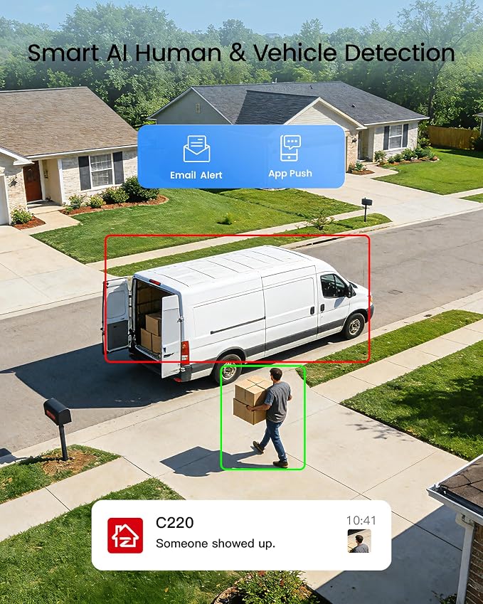 ZOSI C220 16CH 4K PoE Home Security Camera System, 16CH 8MP 4K NVR - Image 2