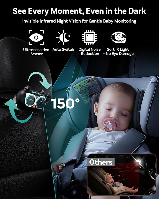 OTTOCAST Cabin Care Baby Car Camera - Image 5