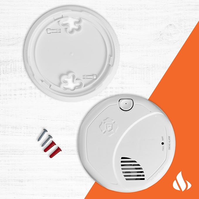 First Alert Smoke Alarm, 10-Year Sealed Battery Dual Sensor Detector - Image 2
