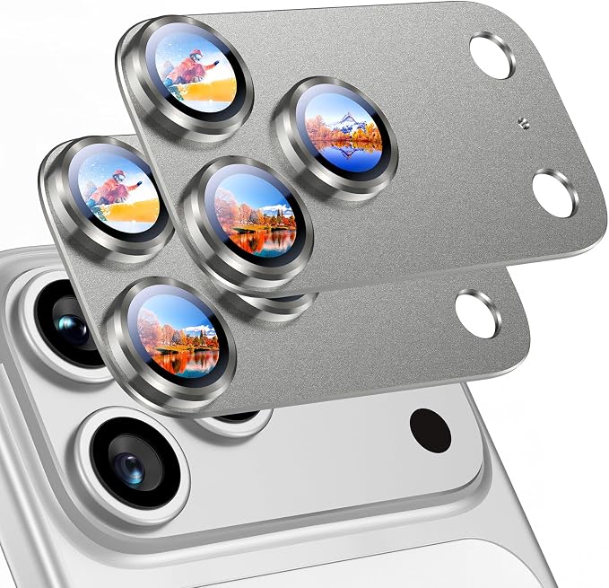 Uyiton Compatible with iPhone 17 Pro Camera Lens Protector by Uyiton