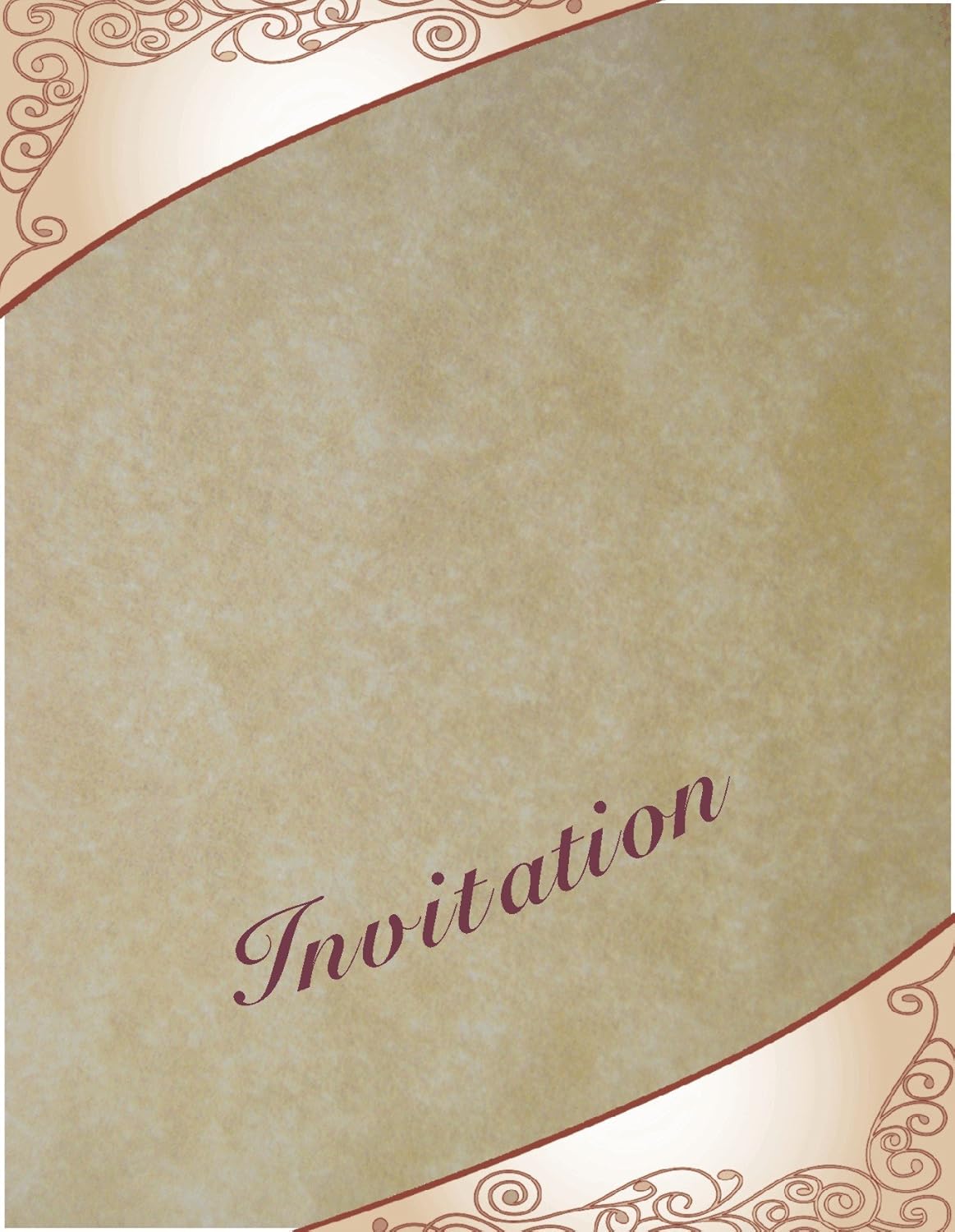 75 Old Age Parchment 65lb Cover Paper Sheets 7" X 10" (7X10 Inches) Double 5X7 Card Size - Folds to 5X7 - Printable Parchment Semblance by The Pulp Process