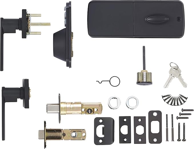 Amazon Basics Traditional Electronic Keypad, Keyless Entry Door Lock Deadbolt - Image 3
