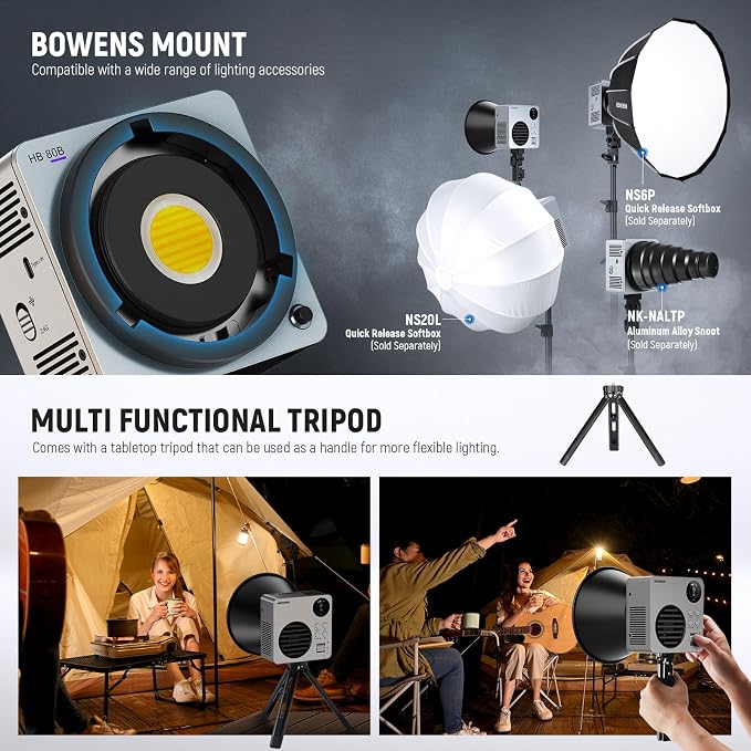 NEEWER 80W LED Video Light - Image 8