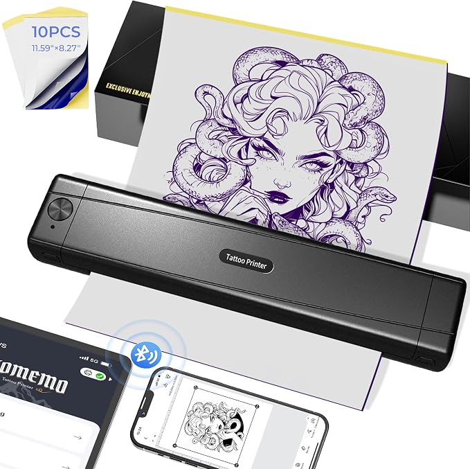 TATTMUSE 2026 New Version Tattoo Stencil Printer Machine by TATTMUSE