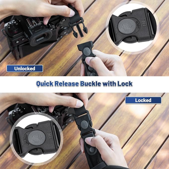 Upgraded Quick Release Soft Neoprene Camera Hand Wrist Grip Strap - Image 3