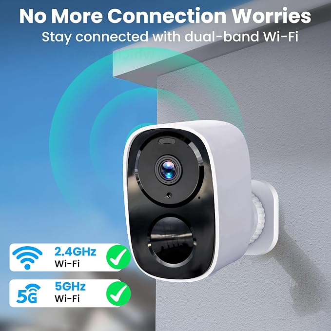 2026 Upgraded 2K Wireless Security Camera - Image 5