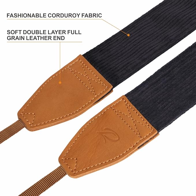 Padwa Lifestyle Corduroy Camera Strap - Image 2