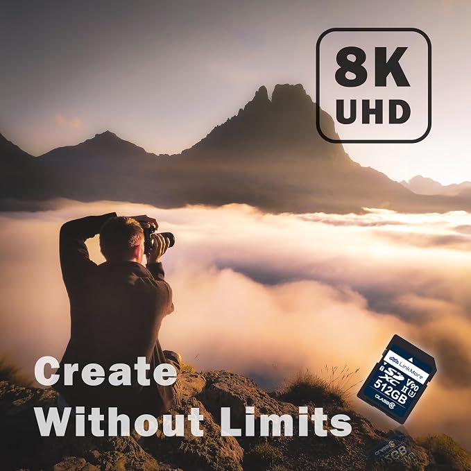 LinkMore XV29 512GB SDXC UHS-II Card UHS-II SD Crd, SD Card - Image 4