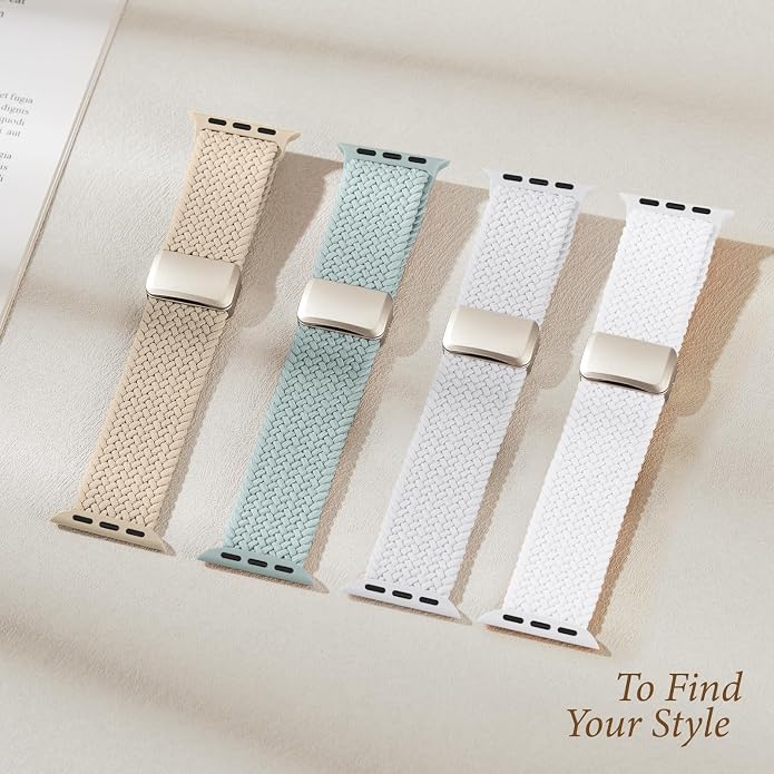 4 Pack Braided Stretchy Bands Compatible - Image 7