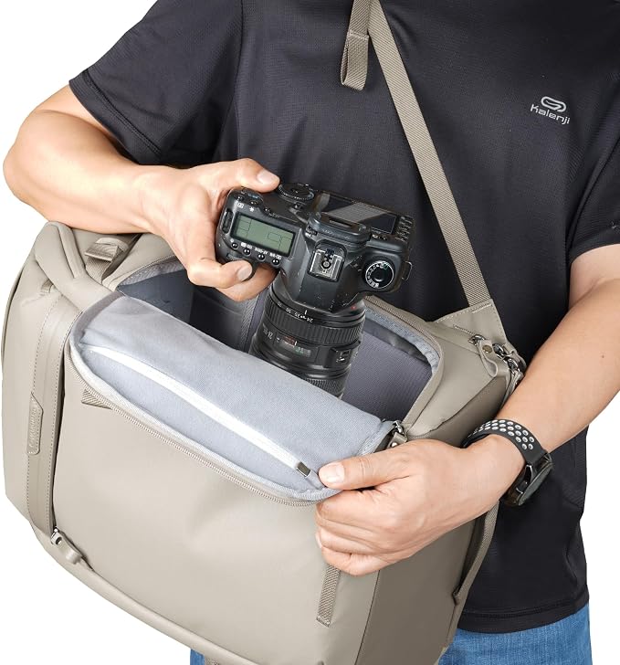 VANGUARD VEO Metro B20L Camera & Everyday Backpack – Fits 70–200mm Attached - Image 5