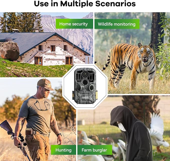 DEATTI Trail Camera 48MP 4K Game Camera - Image 9