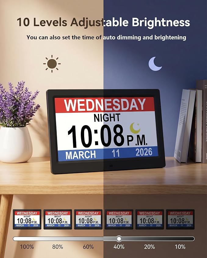 11.5 Inch Extra Large Digital Clock - Image 4