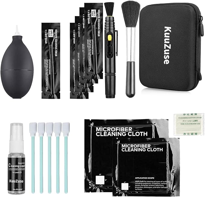 Professional DSLR Camera Cleaning Kit by KuuZuse
