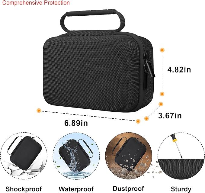 Elonbo Carrying Case for iHealth Track Smart Upper Arm Blood Pressure Monitor - Image 3