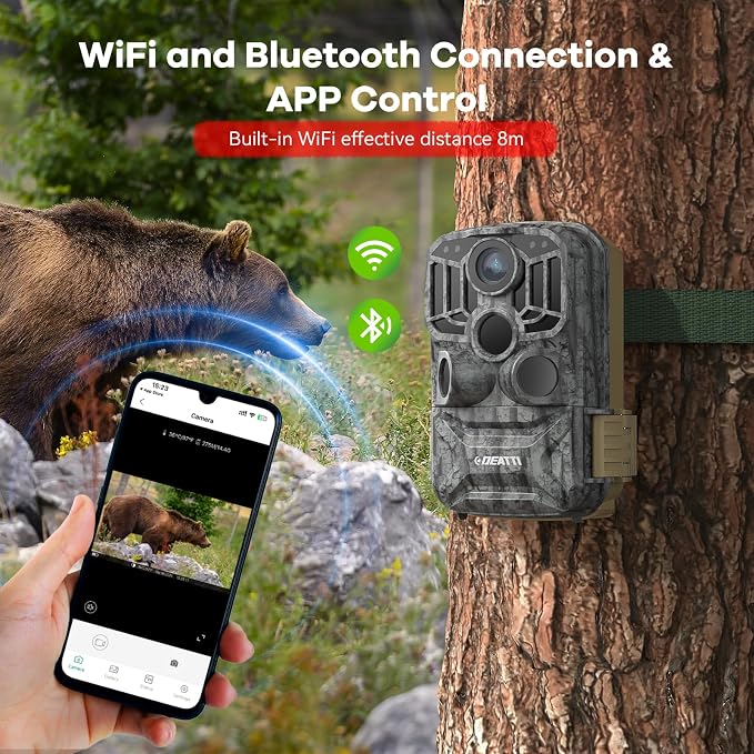 DEATTI Trail Camera 48MP 4K Game Camera - Image 3