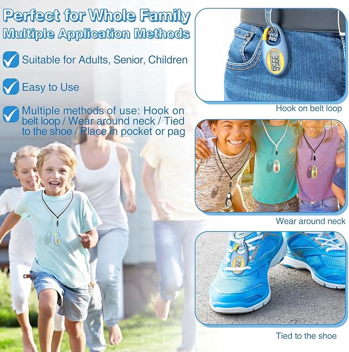 Simple 3D Step Counter, Walking Pedometer, Steps Tracker - Image 6
