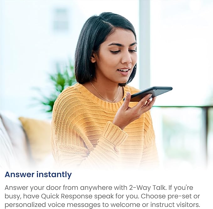 Lorex 2K Wireless WiFi Smart Video Doorbell Camera | No Subscription Fee | 32GB - Image 6