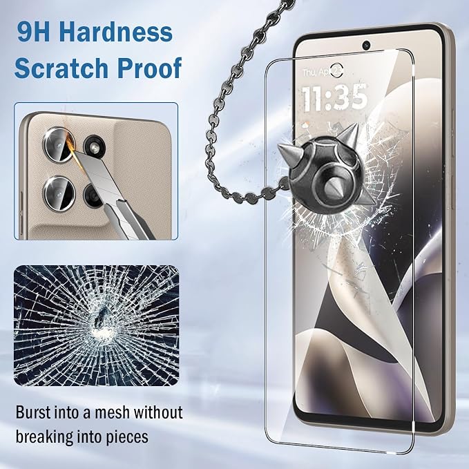 2+2 Pack for Moto G Power 2026 Screen Protector - Image 2