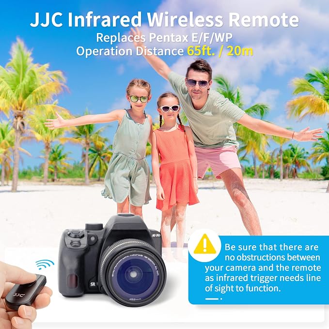 JJC Wireless Infrared Shutter Release Remote Control Compatible - Image 2