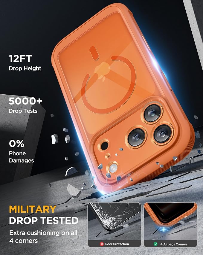 Miracase Magnetic for iPhone 17 Pro Max Case - Image 5