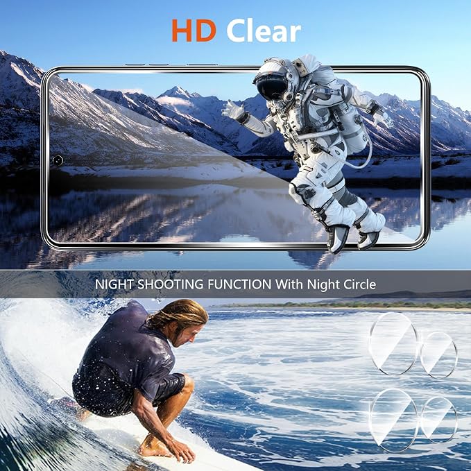 Designed for Motorola Moto G 5G 2025 Tempered Glass Screen Protector + Camera - Image 7