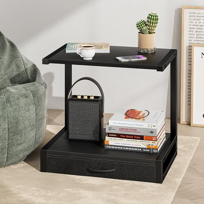 YAOHUOO 2-Tier Desktop Printer Stand - Image 5