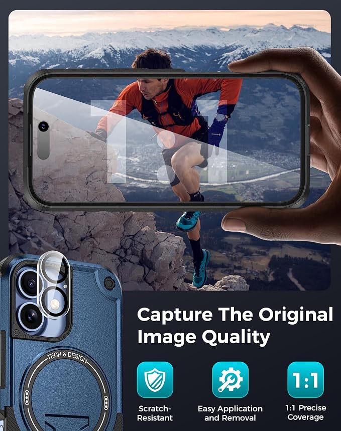 Goton for iPhone 17 Case with Privacy Tempered Glass Screen Protector & Camera - Image 7
