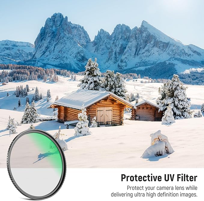 NEEWER 43mm MC UV Protection Filter 24 Layer Multi Resistant Nano Coatings/HD - Image 2