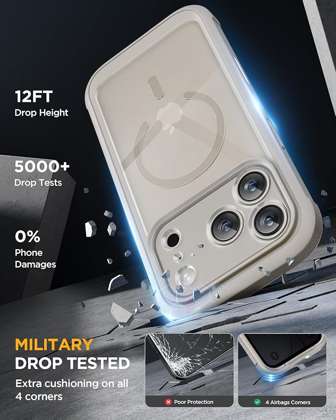 Miracase Magnetic for iPhone 17 Pro Max Case - Image 5
