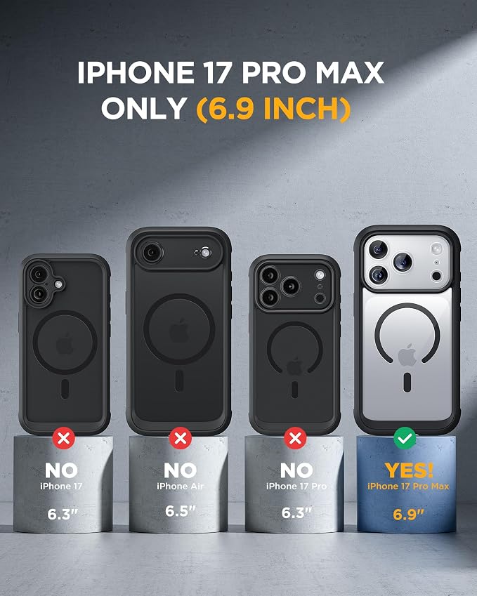 Miracase Magnetic for iPhone 17 Pro Max Case - Image 7