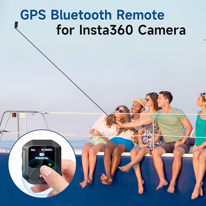 GPS Remote Control for Insta360 X5/X4/X4 Air X3/Go 3S/ACE pro 2/ACE Pro/ONE X2 - Image 2