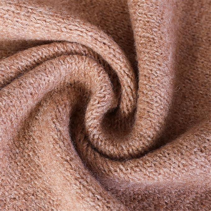 Shawls Wraps Women Triangle Sweater Scarf Warm Wool Blend Pashmina Cape Cold - Image 2