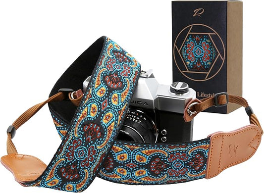 Padwa Lifestyle Mystic Blue Camera Strap by PadwaLifestyleCameraStrap