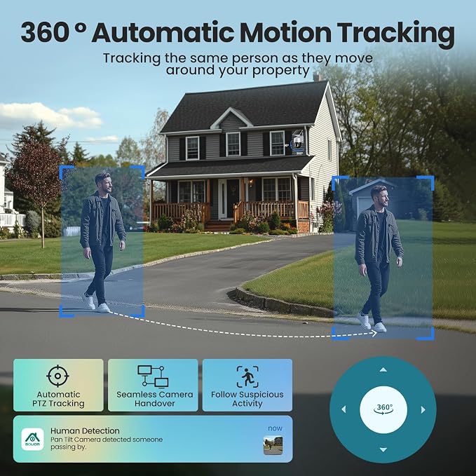 SOLIOM- True 4K HD Security Cameras Outdoor Wireless, Add-On Camera, Solar - Image 6