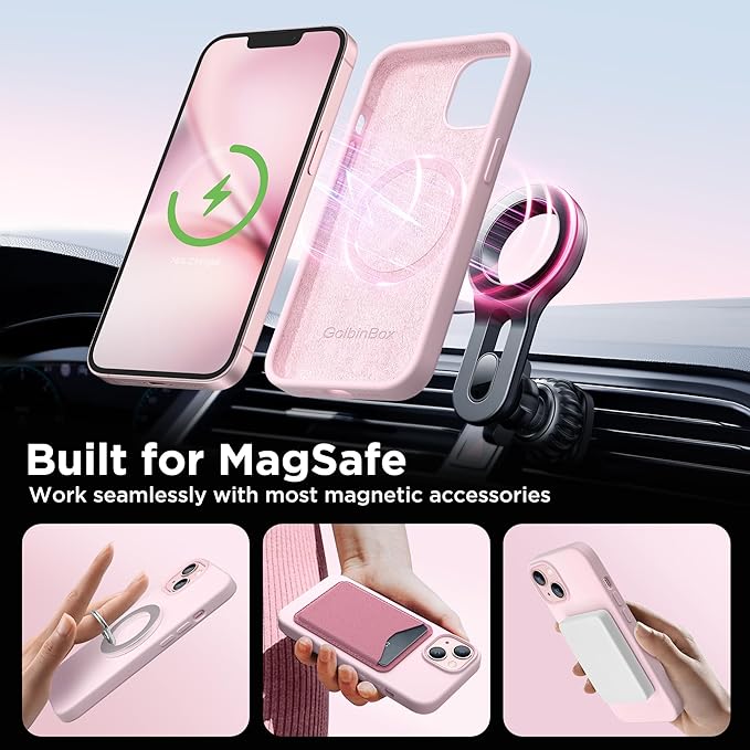 GolbinBox Magnetic for iPhone 13 Case & iPhone 14 Case, Compatible - Image 4