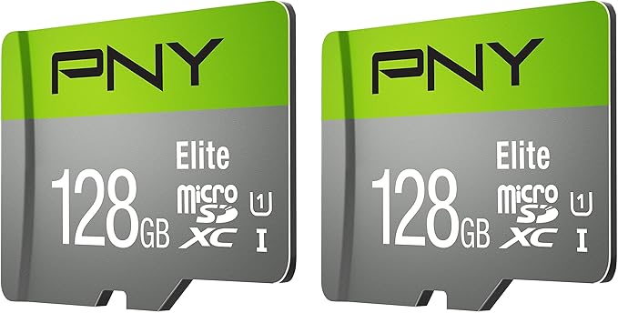 PNY 128GB Elite Class 10 U1 microSDXC Flash Memory Card - Image 2