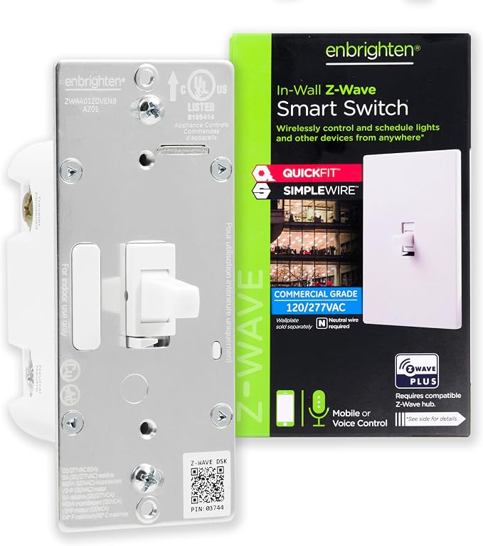 Enbrighten Z-Wave Plus Smart Switch by Enbrighten