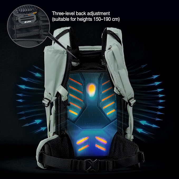 LEOFOTO 35L Camera Backpack for Photographer, Lightweight Waterproof Travel - Image 4