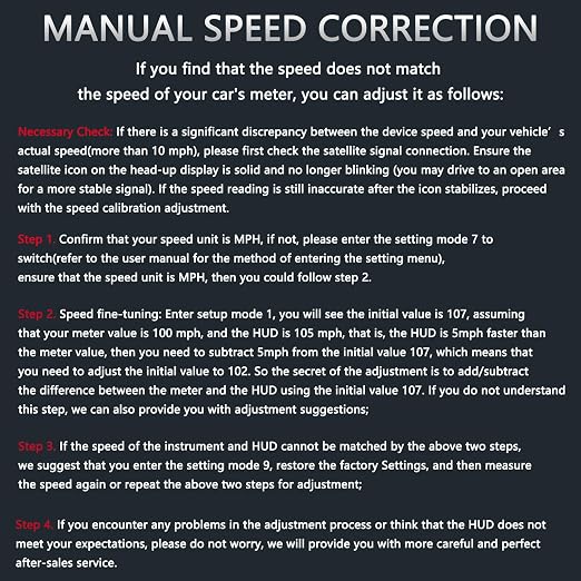 GPS Digital Speedometer with Compass, Driving Distance, Fatigue Driving Reminder - Image 8