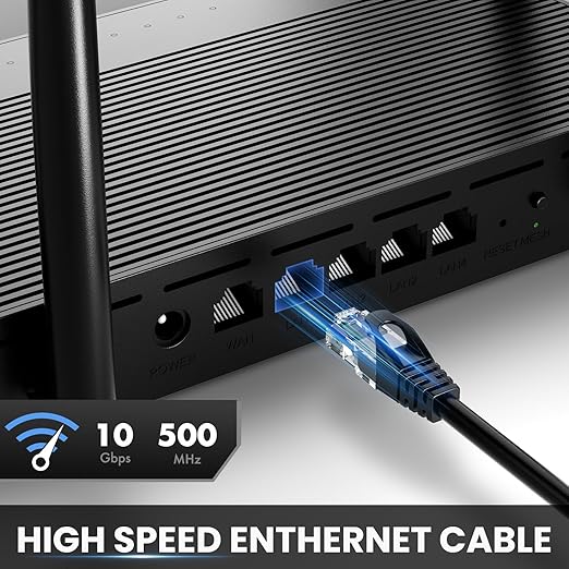 Ultra Clarity Cables Cat 6 Ethernet Cable 15 Feet, Cat6 Patch Cable, High Speed - Image 2
