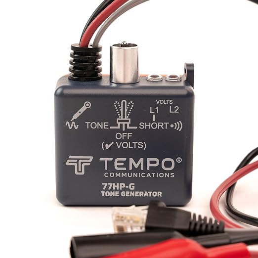 TEMPO Communications 77HP-G Universal Tone Generator, Copper Cable Wire Tracer - Image 5
