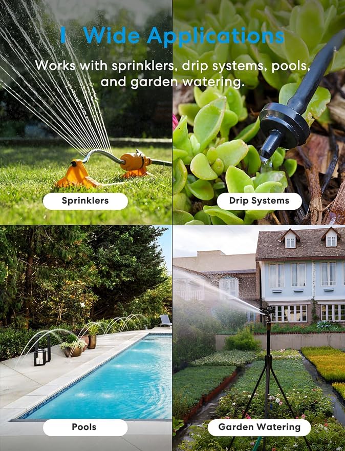 meross WiFi Water Timer for Garden Hose, Smart Hose Timer - Image 8