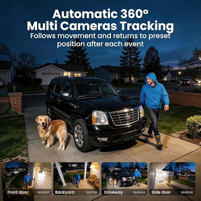 SOLIOM- 5MP Security Cameras Wireless Outdoor, No Subscription & Solar Powered - Image 4