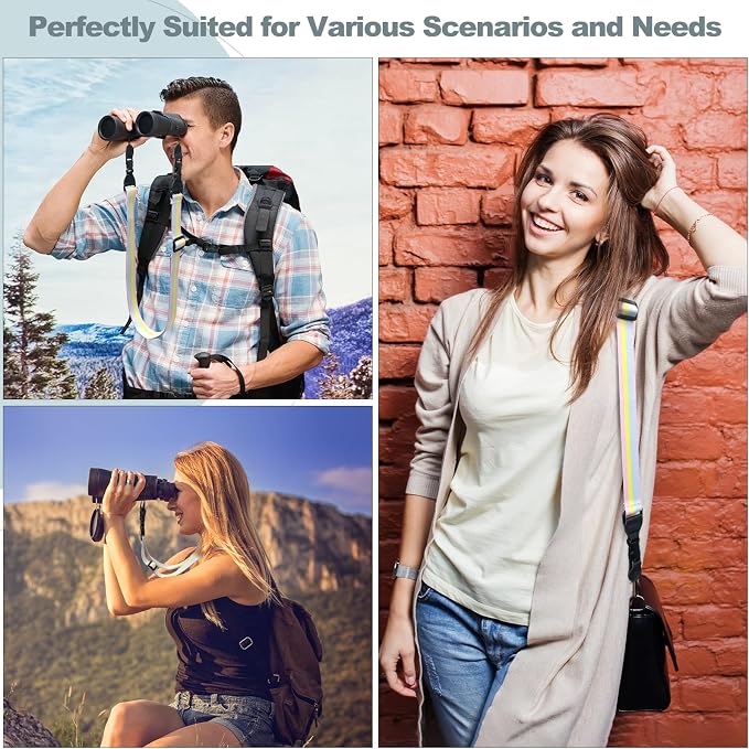 Adjustable Shoulder Strap, Comfortable Camera Strap, Neck Lanyard - Image 4