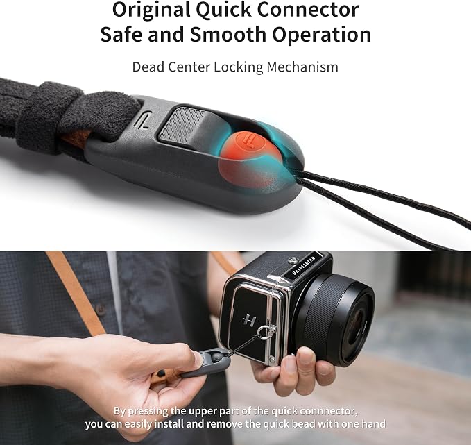 PGYTECH Retro Style Camera Shoulder Strap Air, Vintage Camera Strap Quick - Image 3