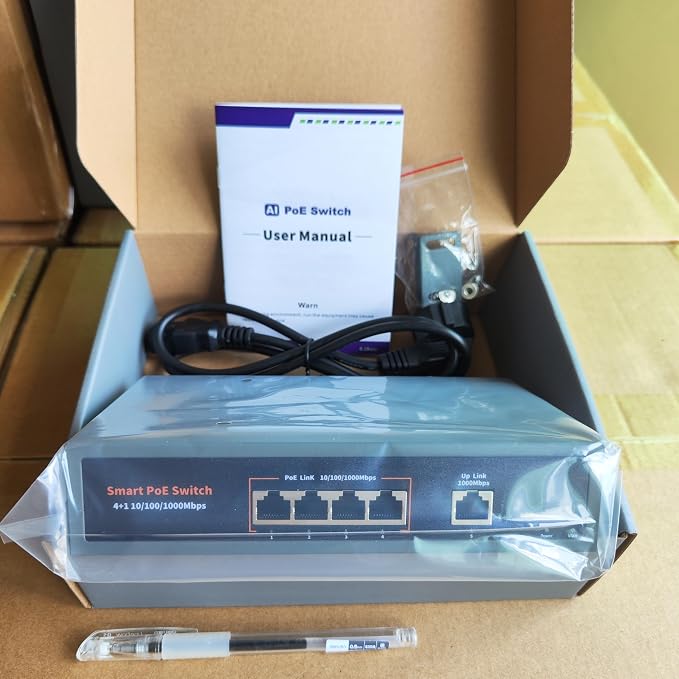 4 Port Gigabit POE Switch 2025 - Image 2